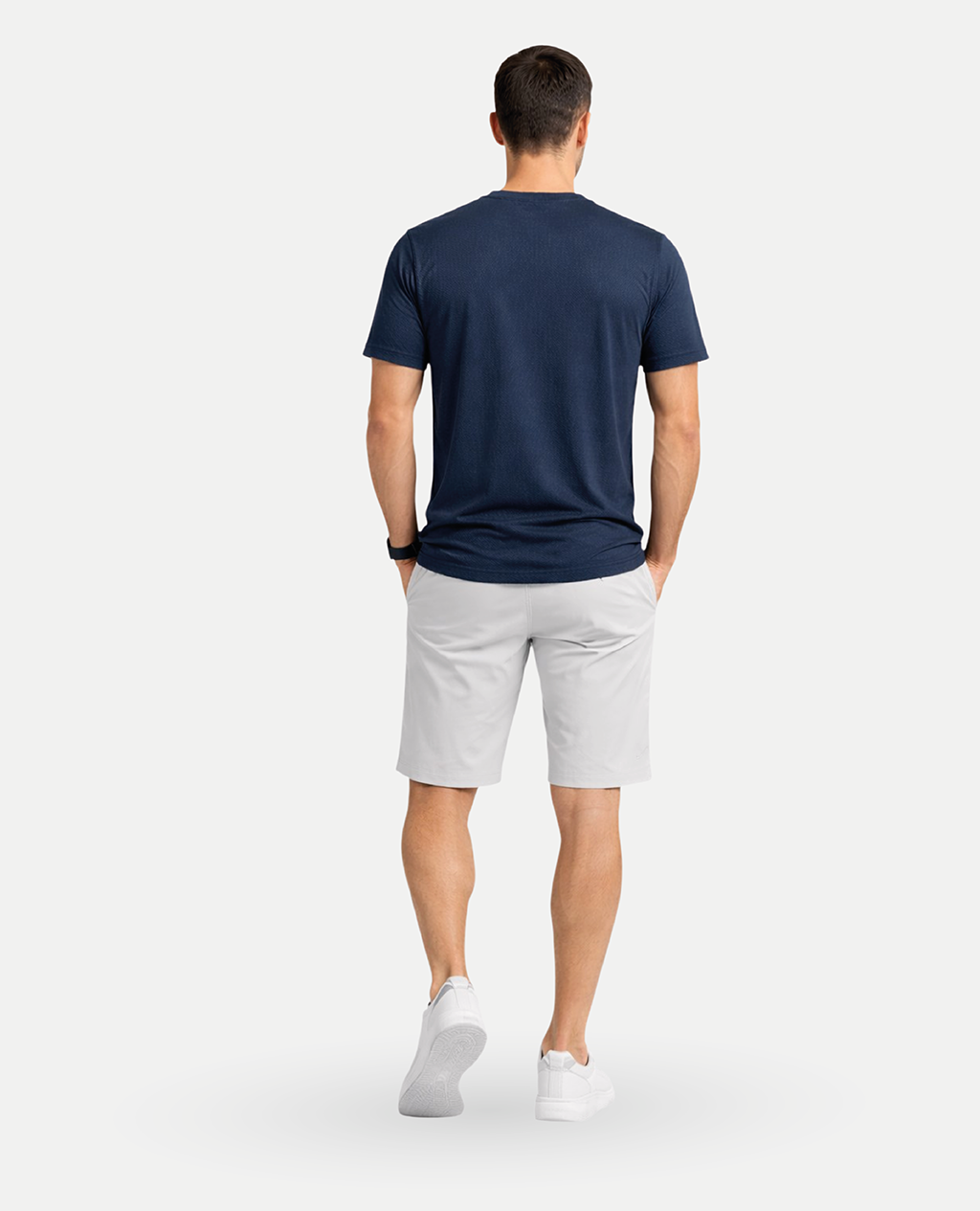 T-Shirt Blue Steel Sport Round Neck | Piqué Pima Cotton Men