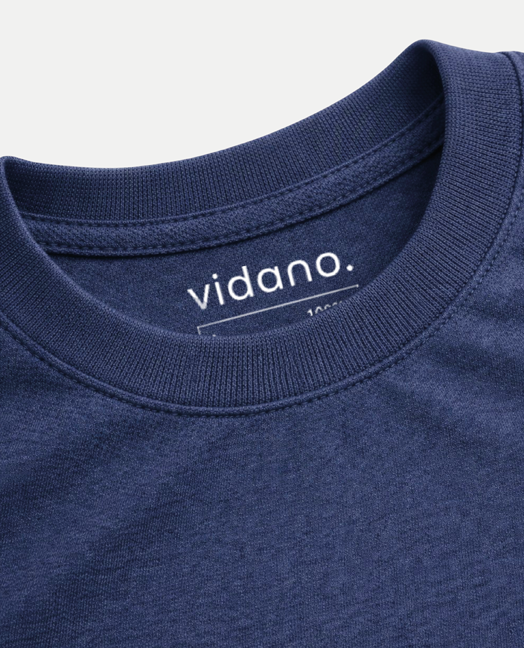 T-Shirt Blue Steel Sport Round Neck | Piqué Pima Cotton Men