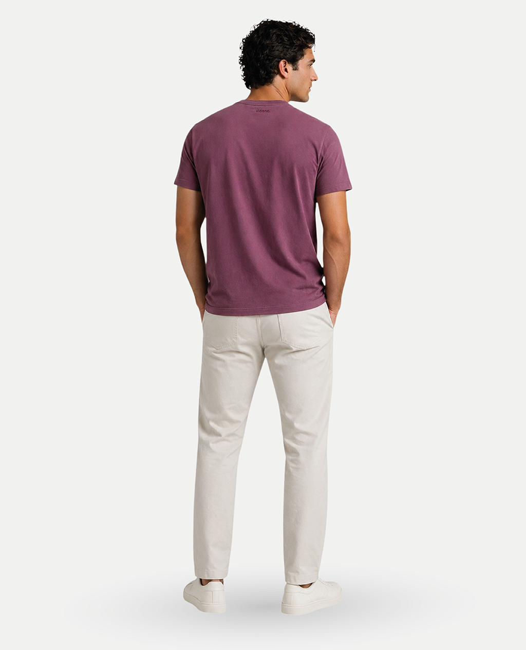 T-Shirt Dust Wine Round Neck | Limited Edition Pima Cotton Men