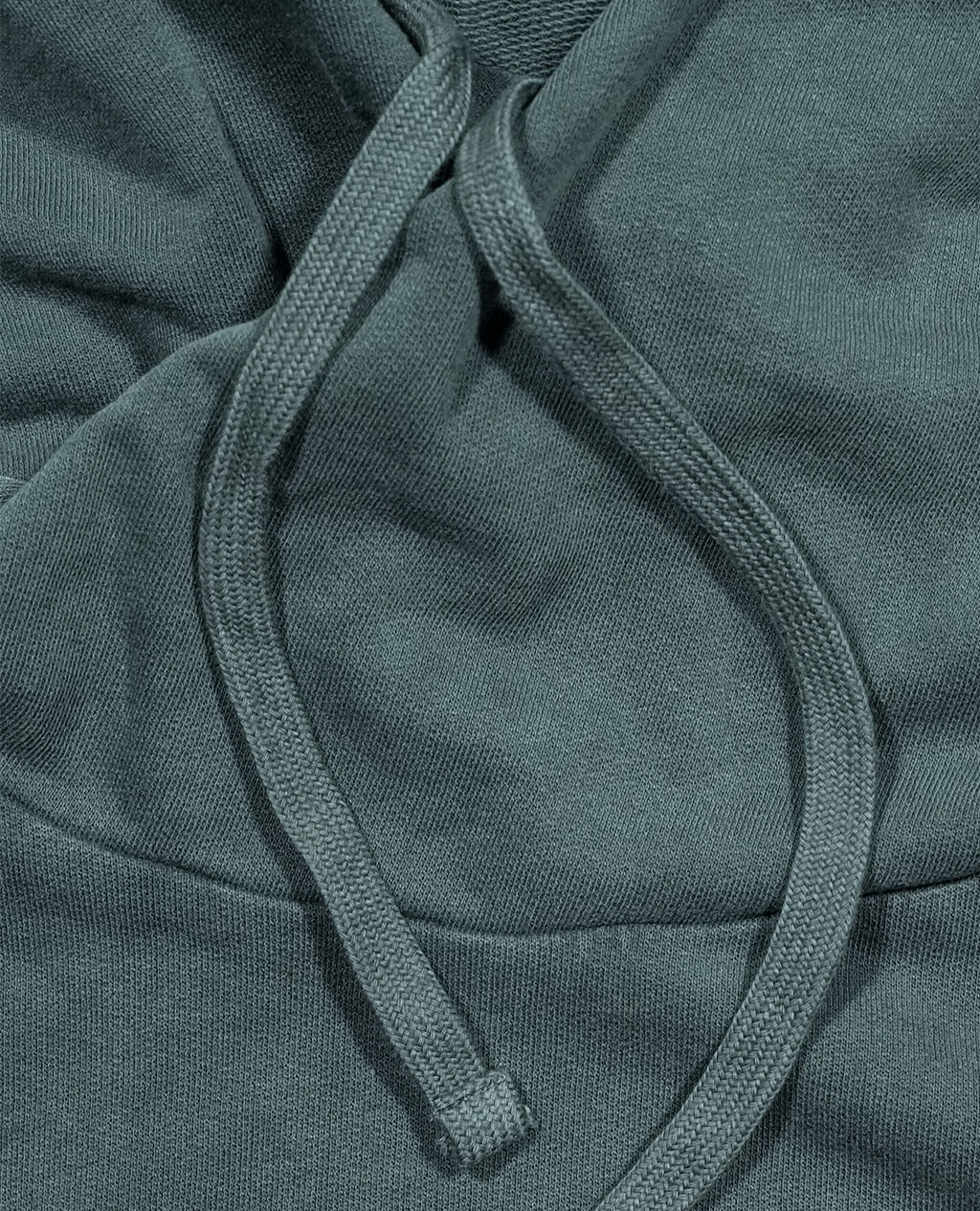 Hoodie Gray Lightweight Cross Neck | Pima Cotton