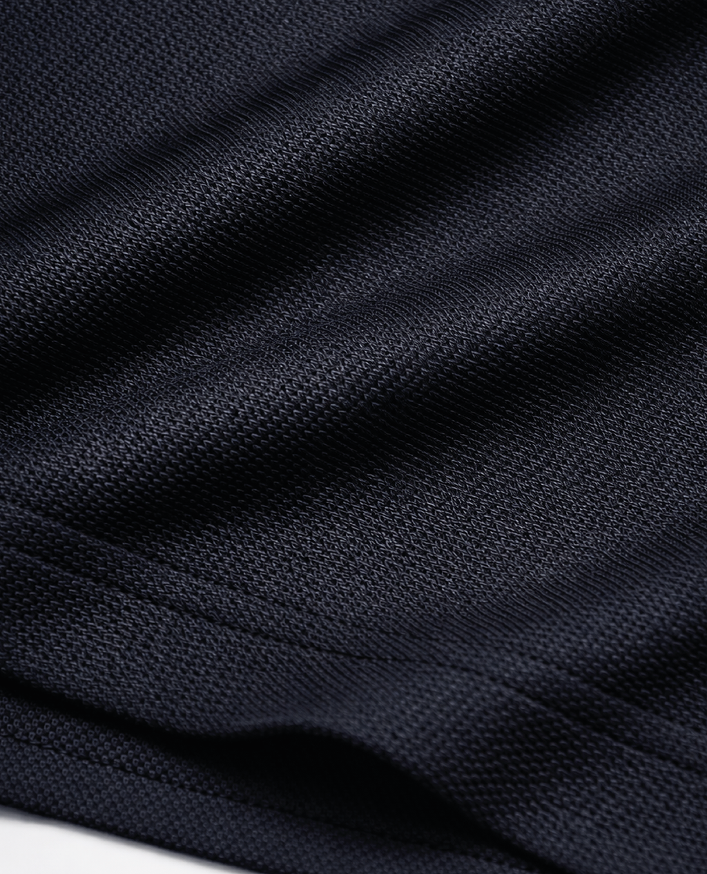 T-Shirt Black Sport Round Neck | Piqué Pima Cotton Men