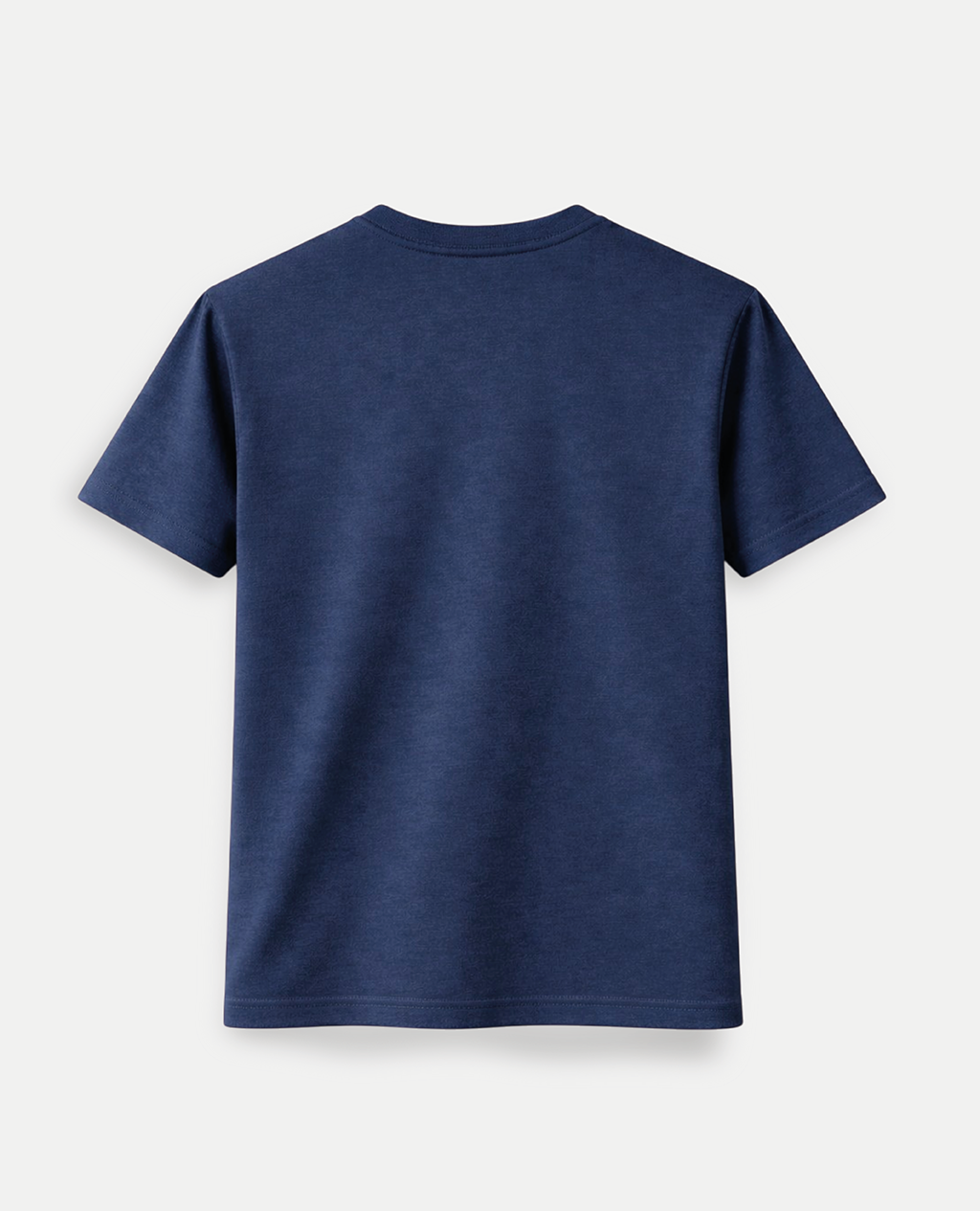 T-Shirt Blue Steel Sport Round Neck | Piqué Pima Cotton Men