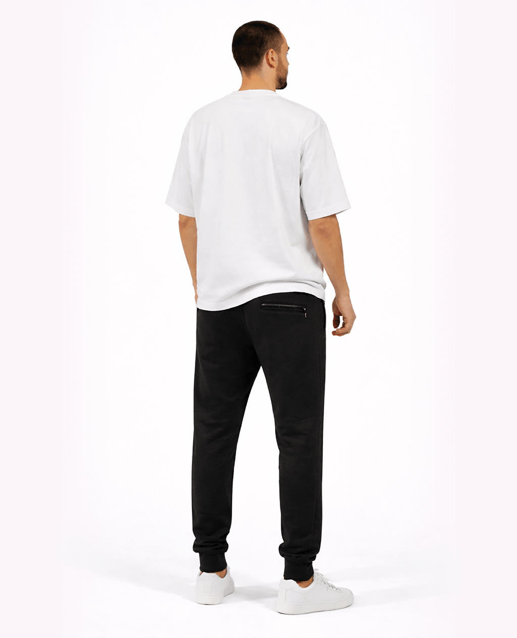Joggers Black Lightweight Sport Fit | Pima Cotton