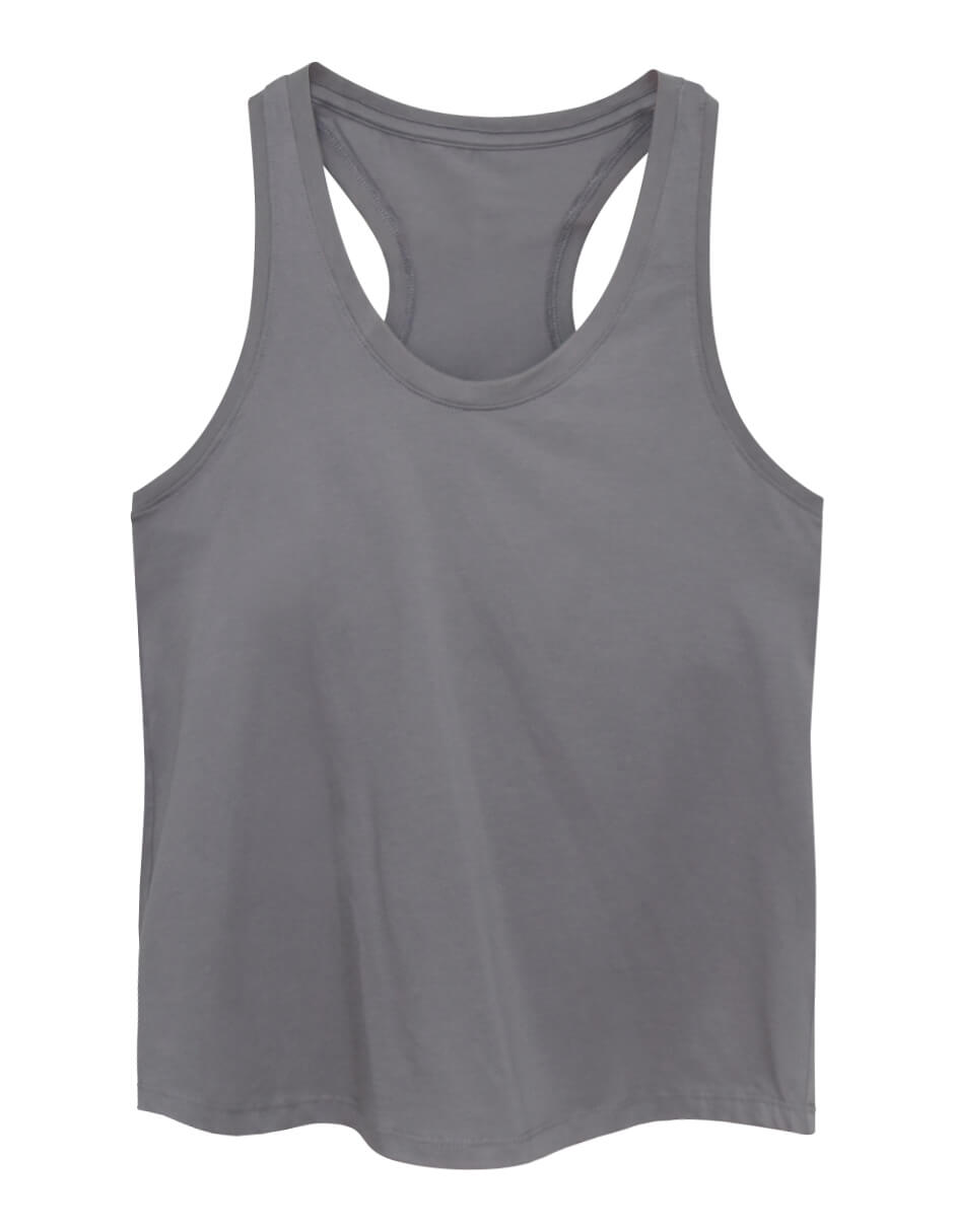 Tanktop Grey Slim Fit Swiftly Tech | Pima Cotton Women