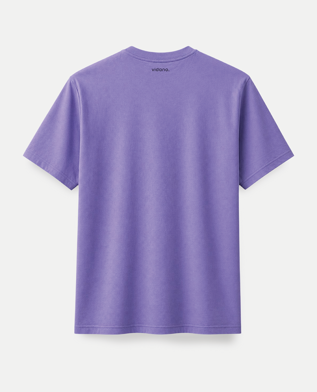 T-Shirt Violet Round Neck | Limited Edition Pima Cotton Men